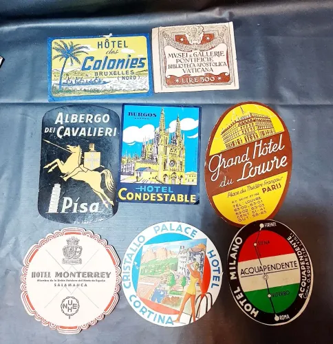 Etiquetas de Viagens