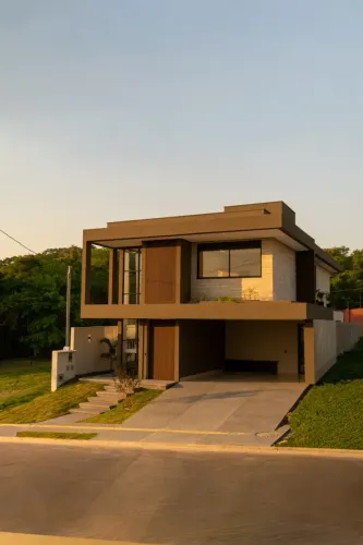 Casa de condomínio para venda tem 260 metros quadrados com 3 quartos