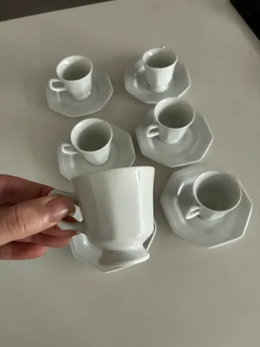 Conjunto de xicaras porcelana Schmidt