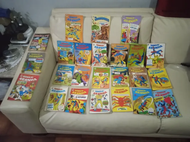 Gibis do Homem Aranha anos 70