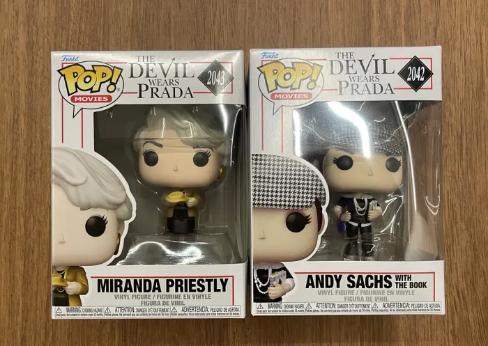 Funko Pop! Andy Sachs e Miranda Priestly - The Devil Wears Prada