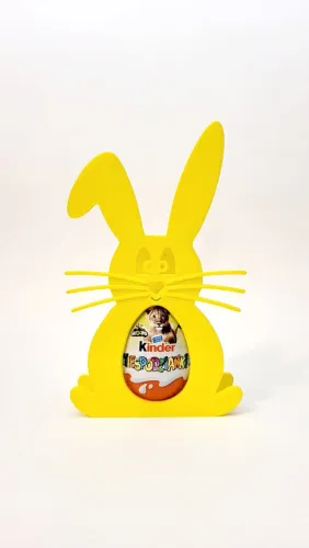 Coelhinho da Páscoa - Suporte para Kinder Ovo