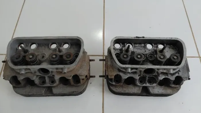 Cabeçotes de Fusca 1300 Reabertos para 1500