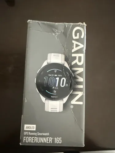 FORERUNNER 165 GPS BRANCO- NOVO LACRADO