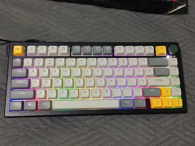 : Kit Gamer AJAZZ - Teclado Mecânico + (Mouse Pad Lacrado)<br>