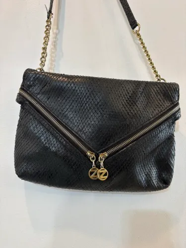 Bolsa Arezzo couro preta