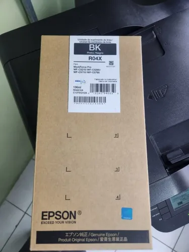 Bolsa de tinta preto EPSON  WF-C5290 e WF-C5790 para 10.000 paginas aprox.