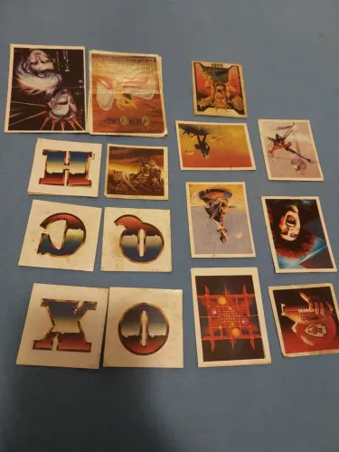 Figurinhas Álbum impacto 1988