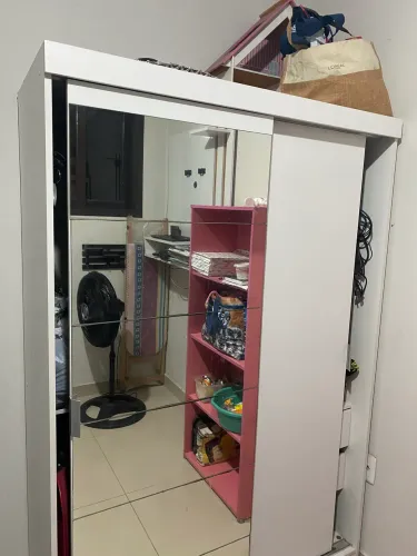 Guarda Roupa solteiro com espelho