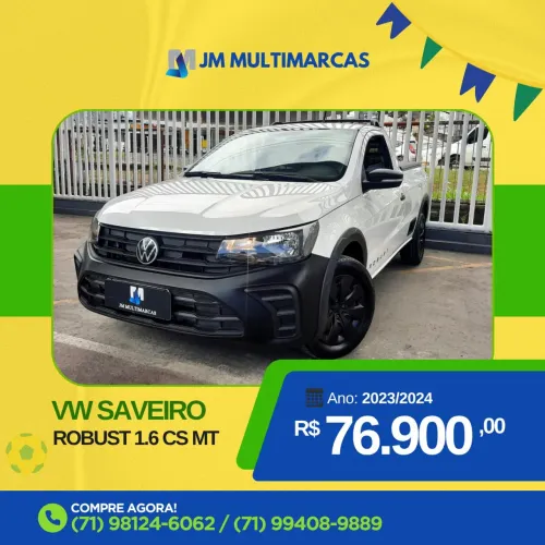 Volkswagen Saveiro Robust 1.6 Total Flex 8V 2024