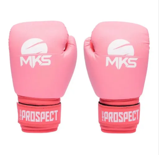 Luva MKS Prospect rosa 12oz
