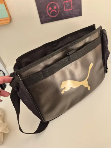 Bolsa Puma Preta alça regulável