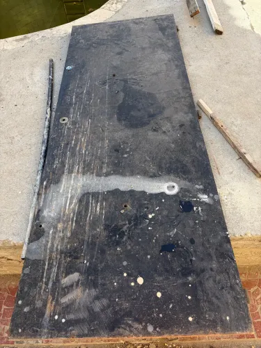 Porta Blindada em Aço com Fechadura Tetra + Chave (Folha de Segurança Residencial)