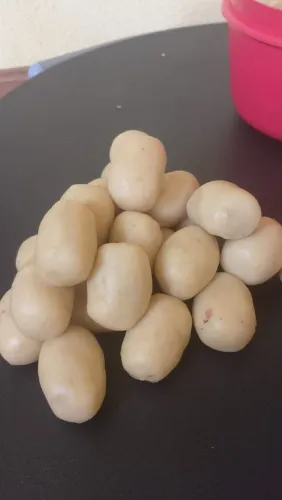 Salgados congelados/fritos
