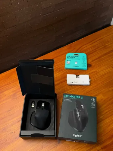 Logitech MX Master 3 Wireless + Receptor Unifying