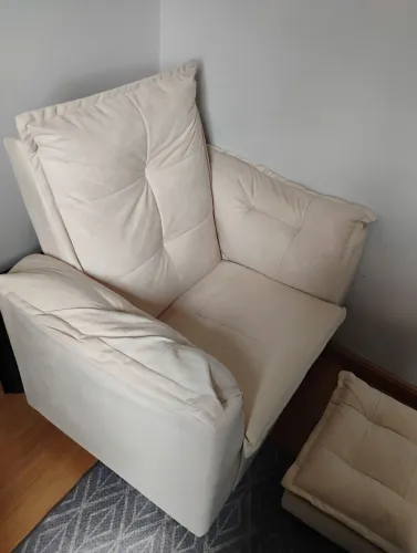 Poltrona de amamentação.