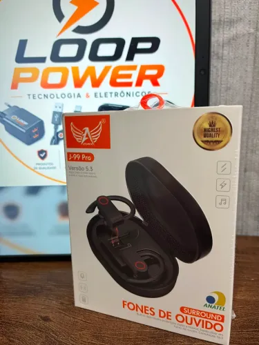 Fones de Ouvido Sem Fio Altomex J-99 Pro Bluetooth 5.3 TWS Esportivos