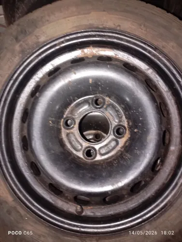 Roda Ferro Ford Ka ou Fiesta modelo novo 2016 acima 