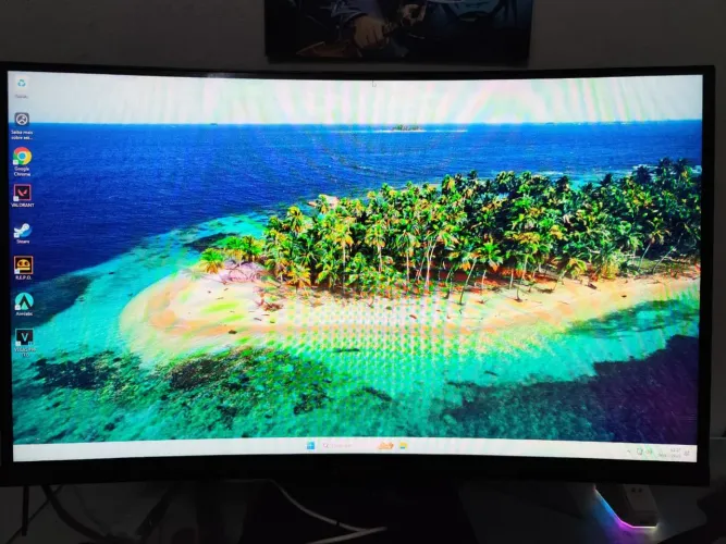 LEIA A DESCRIÇÃO! Monitor curvo 144Hz Redragon