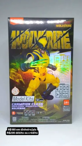 Figure Blokees Wolverine 101 Peças 
