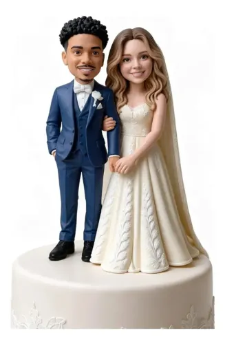 Topo De Bolo 3d Personalizado Aniversário Festa 20cm