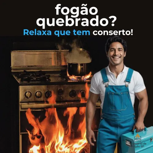 Conserto de fogão
