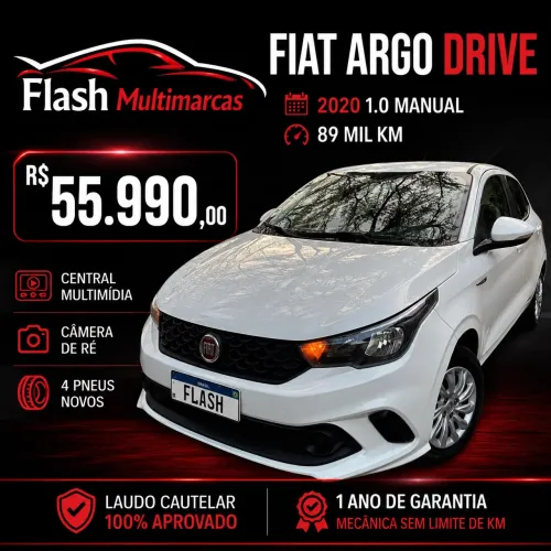 Fiat Argo Drive 1.0 6V Flex 2020