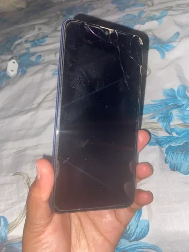 Celular com a tela parada