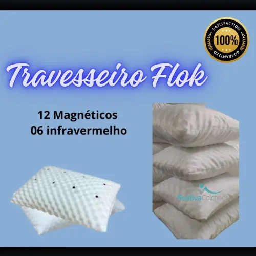 Travesseiro Flok magnético+infra 