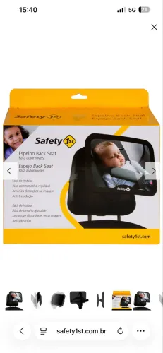 espelho retrovisor bebe infantil carro safety 1 st