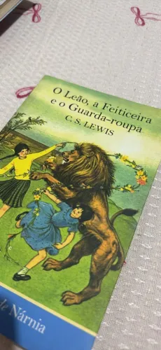 livro o leão a feiticeira e o guarda roupa