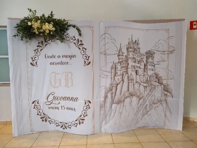 Painel de Livro MDF gigante