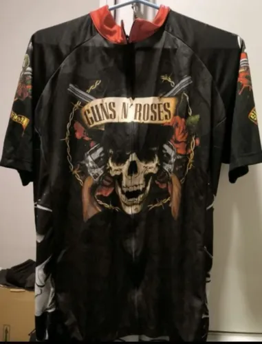 Camisa de Ciclismo Guns N' Roses gg