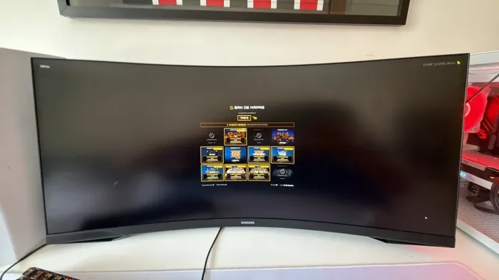 Monitor Gamer Curvo Samsung Odyssey 34" G5 165 Hz 1ms Ultrawide Preto