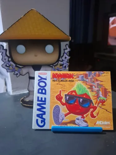 Manual Original Kwirk He's A-MAZE-ING! - Game Boy