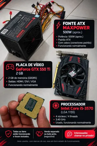 peças para pc