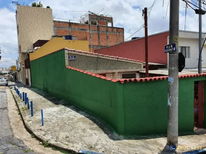 CASA TERREA COM 2 QUARTOS QUINTAL 1 VAGA, Vila Palmares, Santo André, SP