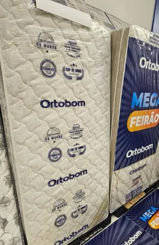 Colchão Solteiro Ortobom Airtech Springpocket R$ 1.099,00 Entrega Grátis