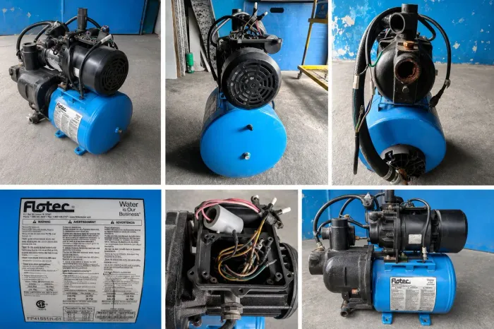 Pressurizador Flotec 159L Importado | Bomba de Água com Tanque 