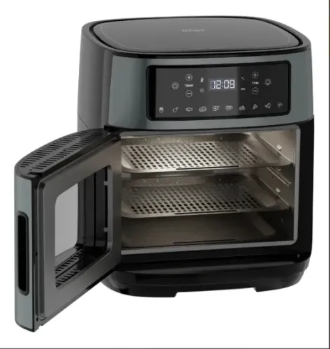 Air Fryer Nova na caixa