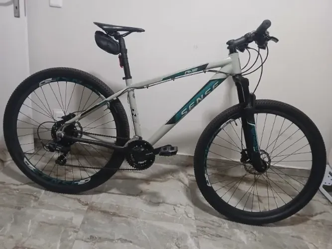 Bicicleta Sense One - Peças Shimano - Catraca mega Range