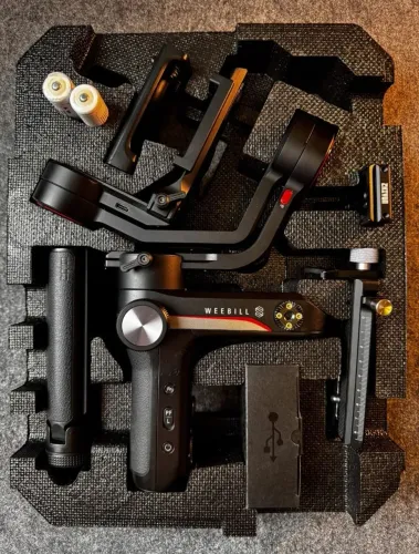 Estabilizador Zhiyun Weebill S para Câmeras Sony, Canon, Nikon