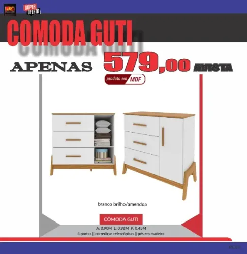 COMODA GUTI NO MDF