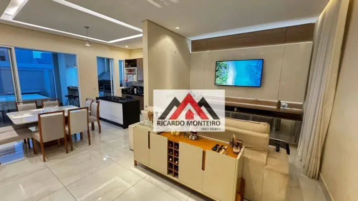 Casa com 3 dormitórios à venda, 165 m² por R$ 920.000,00 - Condomínio Moema Ville - Pindam