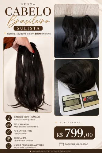 Mega hair humano