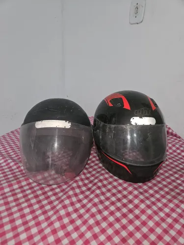 Promoção dupla CAPACETES