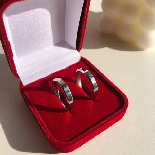 Aliança De Namoro Chanfrada 4mm