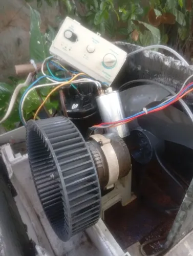 Motor do ventilador do ar condicionado Consul 7.500 BTUs completo 