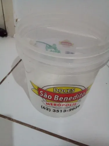Potes de 5 kilos vazios com tampa