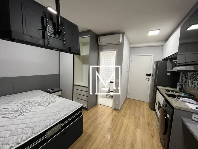Studio com 1 dormitório para alugar, 28 m² por R$ 3.052,00/mês - Alto do Ipiranga - São Pa